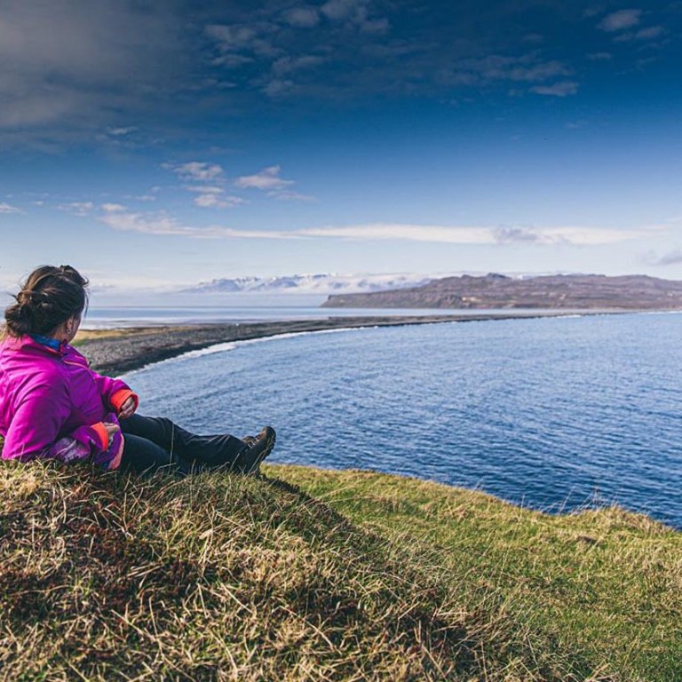 Við Þórðarhöfða í Skagafirði. MYND AF SKAGAFJÖRÐUR.IS