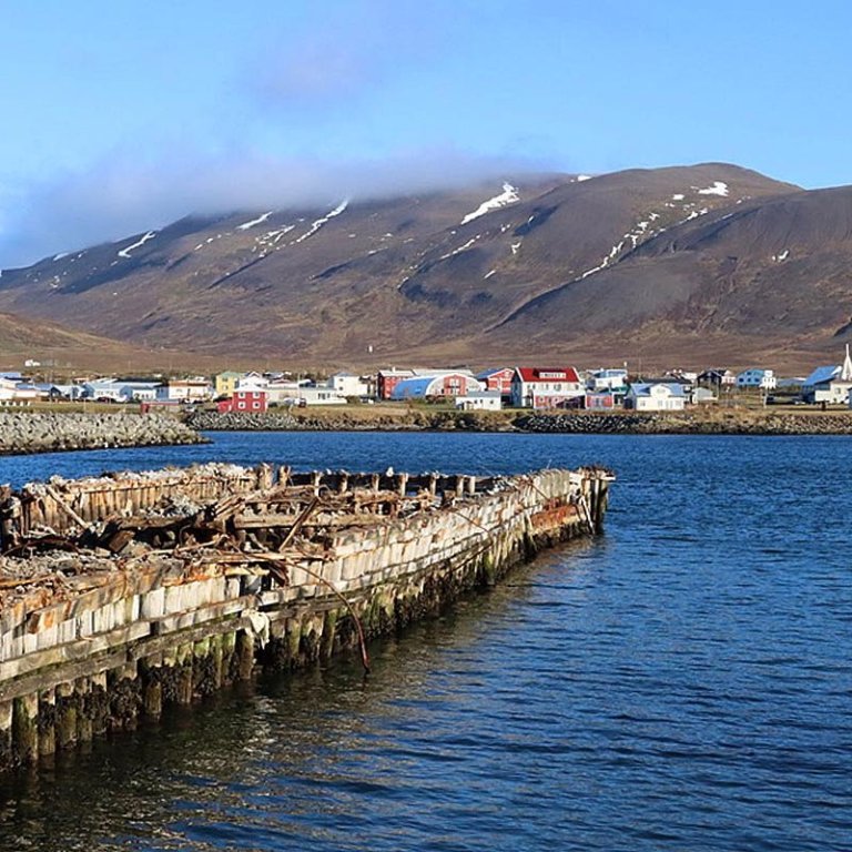 Frá Skagaströnd haustið 2024. MYND: ÓAB