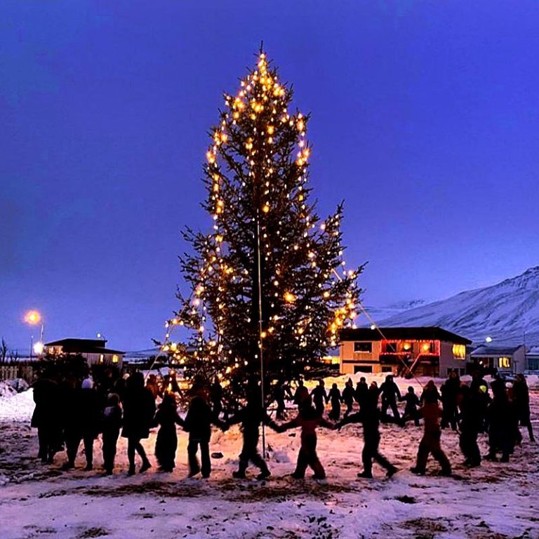Það verður jólastemning á Hnappstaðatúni í dag. MYND AF VEF SKAGASTRANDAR