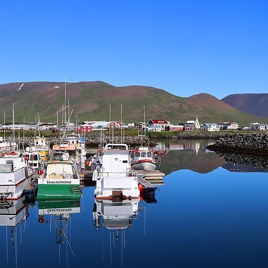 Frá Skagastrond. MYND: ÓAB