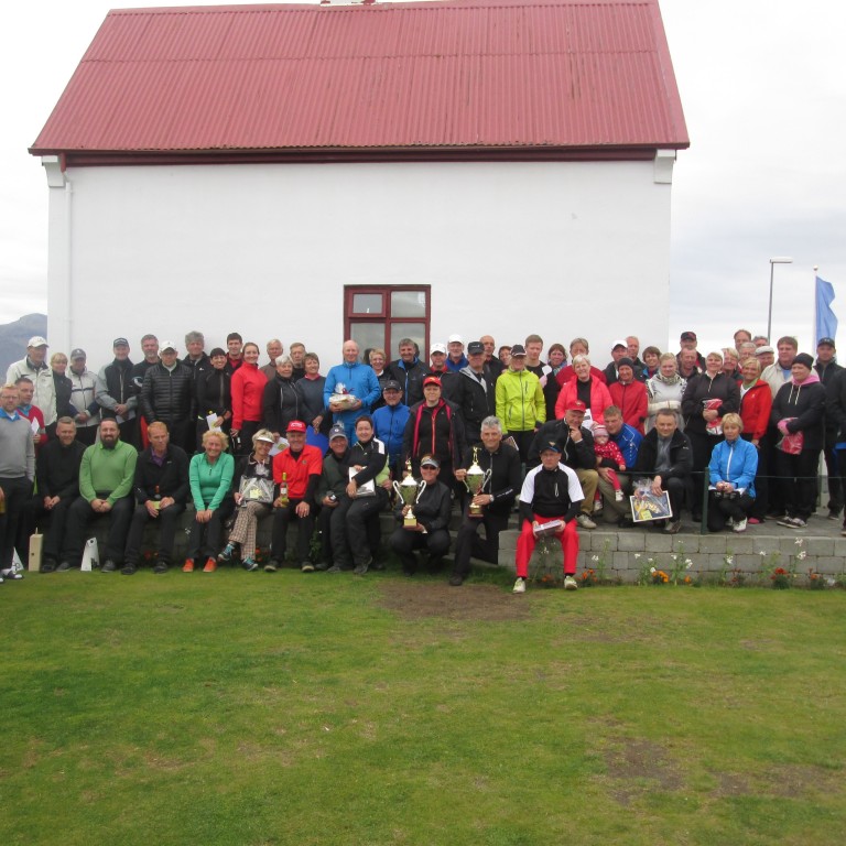 Hólmar og Ásgerður sigruðu á Skagfirðingamótinu í golfi