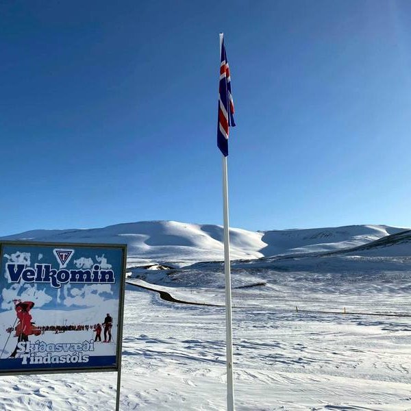 Skíðasvæðum verur heimilt að taka á móti 50% af hámarksfjölda móttökugetu hvers svæðis. Mynd af FB síðu Skíðasvæðis Tindastóls.