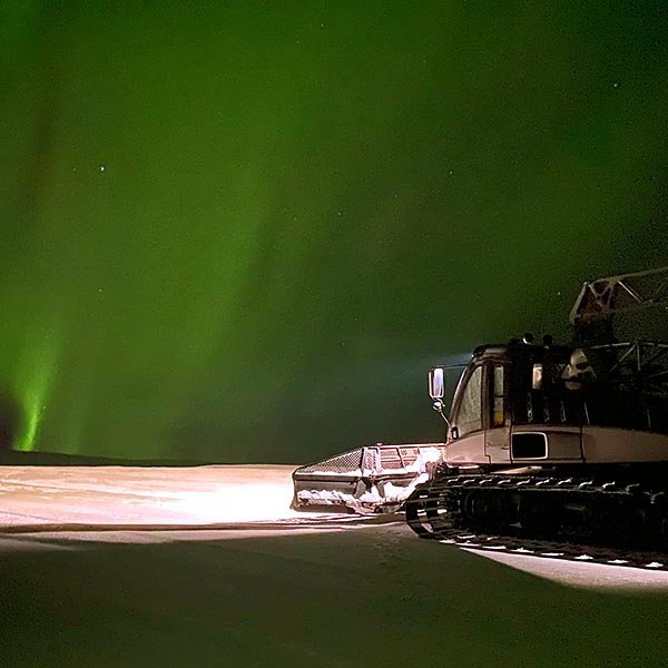 Frá skíðasvæði Tindastóls. MYND AF FACEBOOK