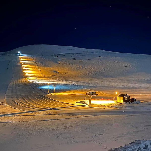 Það  verður kvöldopnun á skíðasvæðinu í Tindastólnum í kvöld. MYND AF FB-SÍÐU SKÍÐASVÆÐISINS