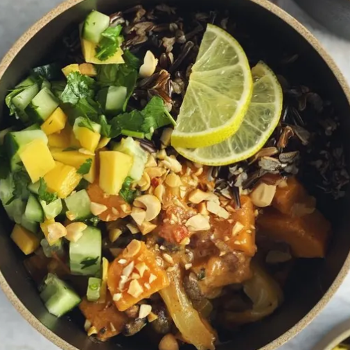 Hnetusmjörspottréttur. Myndir teknar af gottogeinfalt.is