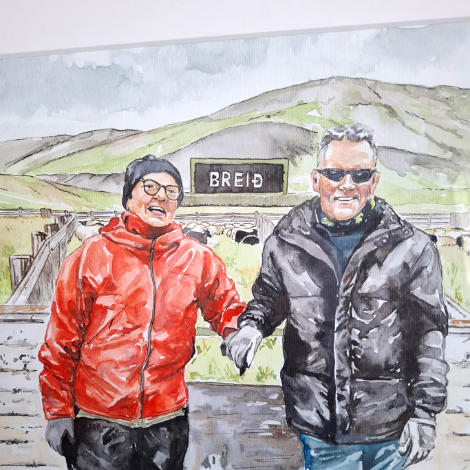 Erna og Sindri. AÐSEND MYND