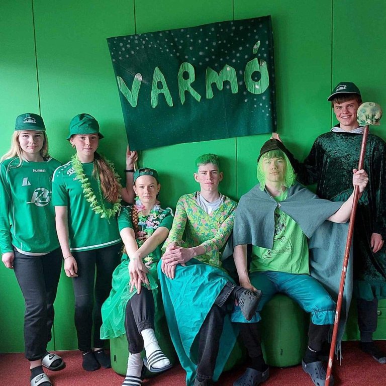Sigurlið Varmahlíðarskóla. MYND AF SÍÐU VARMAHLÍÐARSKÓLA