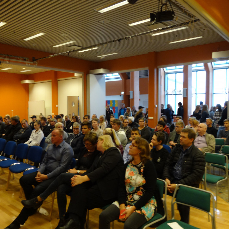 Við skólasetningu FNV. Mynd/PF