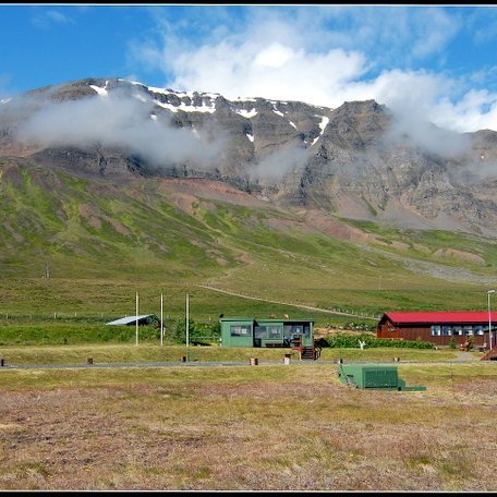 Aðstaða Skotfélagsins Ósmanns á Reykjaströnd. Myndir: Erlingur B. Jóhannesson.