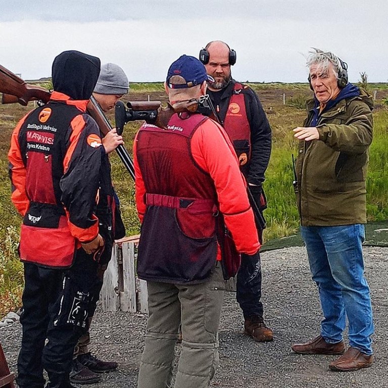 Frá skotsvæði Markviss á Blönduósi. MYND AÐSEND