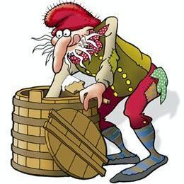 Skyrgámur, sá áttundi, sem einnig gengur undir nafninu Skyrjarmur, er stór og sterklegur og sólginn í skyr. Hann leitaði uppi skyrtunnur og át, þar til hann stóð á blístri. Íslenskir jólasveinar hafa skiljanlega alltaf verið afskaplega hrifnir af mjólkurafurðum eins og eldri nöfn á borð við Smjörhák og Rjómasleiki bera með sér.Tekið af mjolk.is.