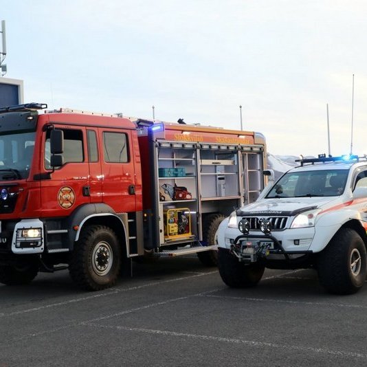 Nýju bifreiðarnar. Mynd:skagastrond.is