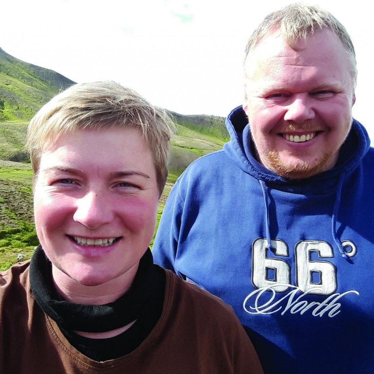 Eydís og Máni á góðri stundu. MYND: AÐSEND