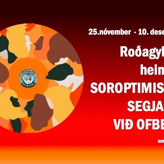 Roðagyllum heiminn - vitundarvakning gegn kynbundnu ofbeldi