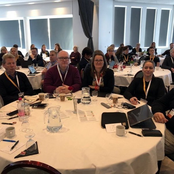 Frá ráðstefnunni, fulltrúar SSNV. Mynd: ssnv.is