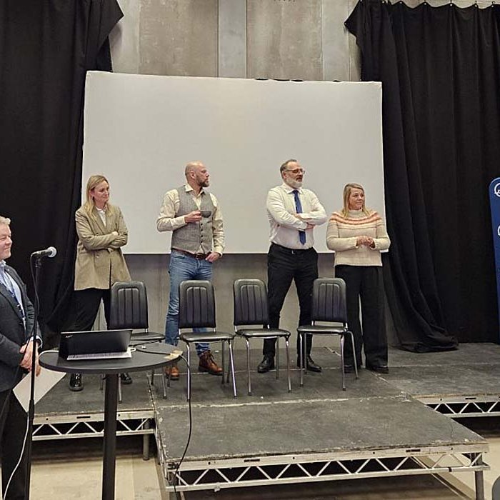 Frá umræðum á ársþingi SSNV í Háa salnum í Gránu í gær. MYND AF VEF SSNV