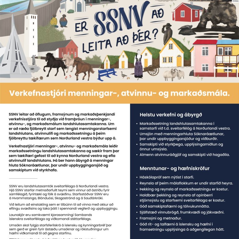 Eru þau að leita að þér? MYND SSNV