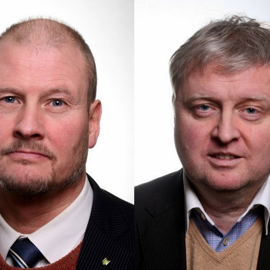 Stefán Vagn og Bjarni Jóns ræða um vegabætur á Alþingi