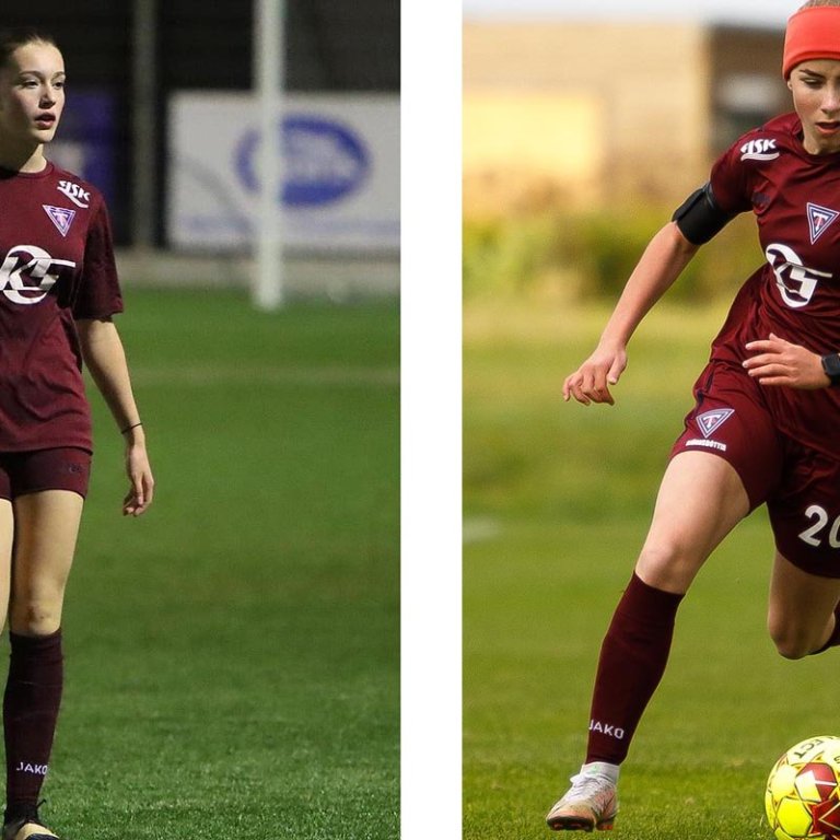 Katla Guðný og Elísa Bríet. MYNDIR: ÓLI ARNAR OG. DAVÍÐ MÁR