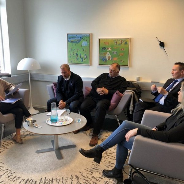 Frá fundi með Þórdísi Kolbrúnu Reykfjörð Gylfadóttur, ráðherra ferðamála-, iðnaðar- og nýsköpunar. Mynd: ssnv.is