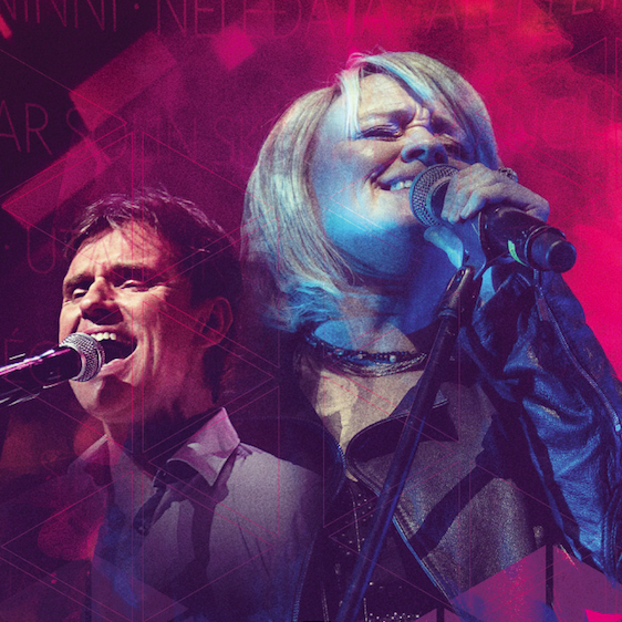 Hljómsveitin Stjórnin.