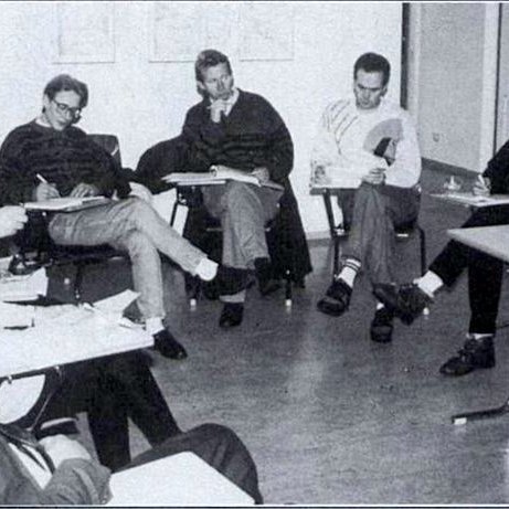 Frá stofnfundi Farskólans 9. desember 1992. Mynd úr 45. tbl. Feykis sama ár.