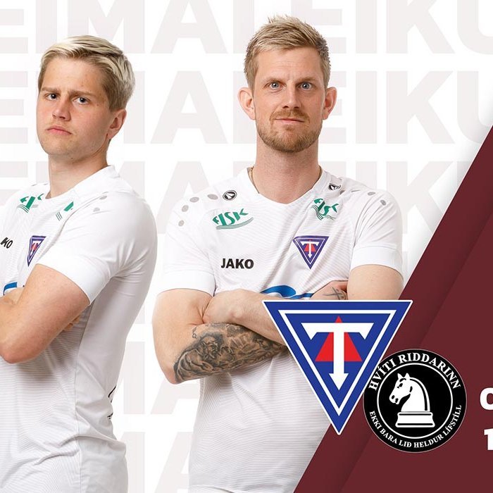 Addi og Ísak verða á vellinum. Koma svo!