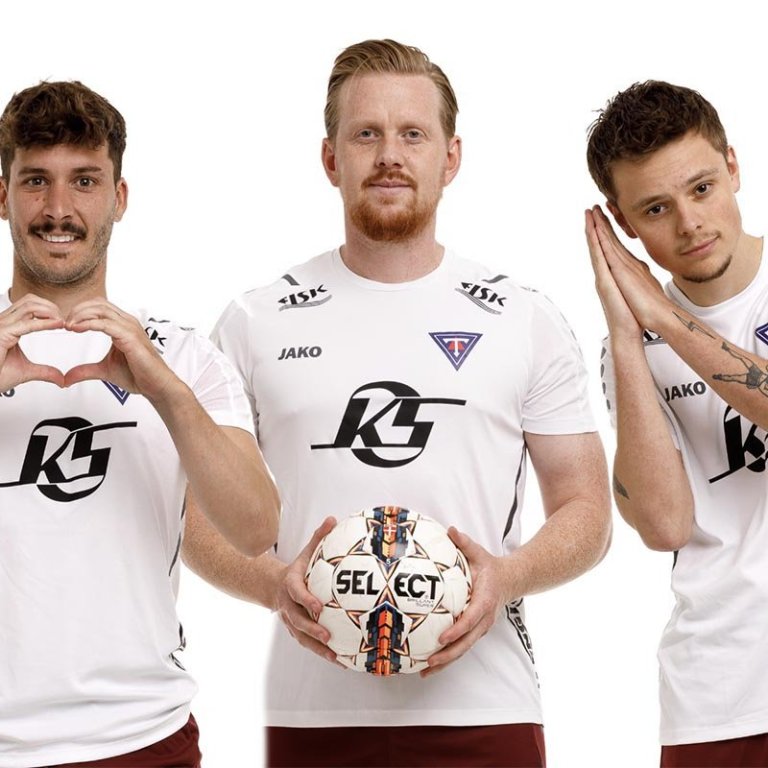 Markaskorarnir David, Dom og Max. MYNDIR: DAVÚÐ MÁR