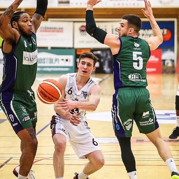 Friðrik Stefáns í leik gegn Þór í vor. MYND: HJALTI ÁRNA