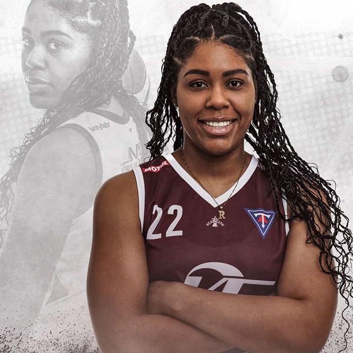 Randi Brown – það var gaman hjá henni í Hveragerði í gær.  MYND: DAVÍÐ MÁR