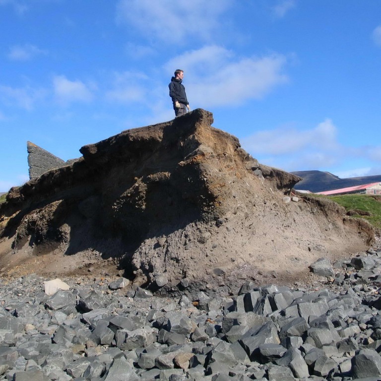 Fjöldi minja þegar horfnar í hafið