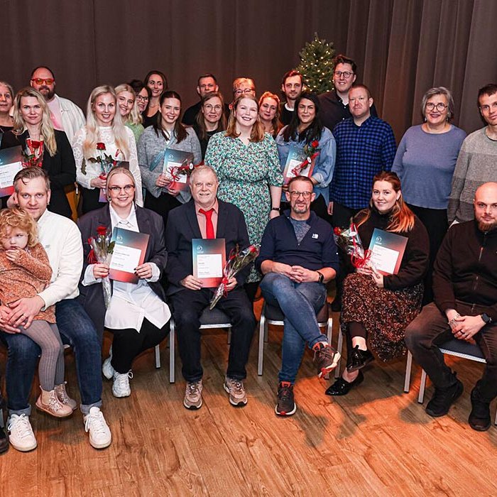 Frá úthlutun úr styrktarsjóðnum árið 2024. MYND AÐSEND