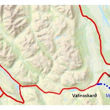 Gér má sjá kort sem sýnir núverandi leiðir og fyrirhugaðar veglínur. MYND: SAMGÖNGUR.IS