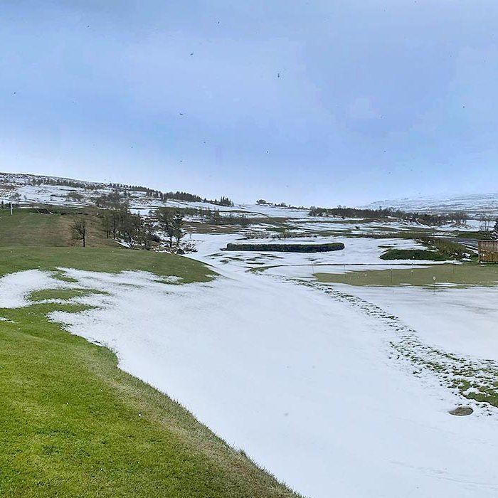 Kuldatíð síðasta sumar. MYND: GG