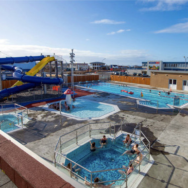 Sundlaugin á Blönduósi. Mynd: Blönduós.is