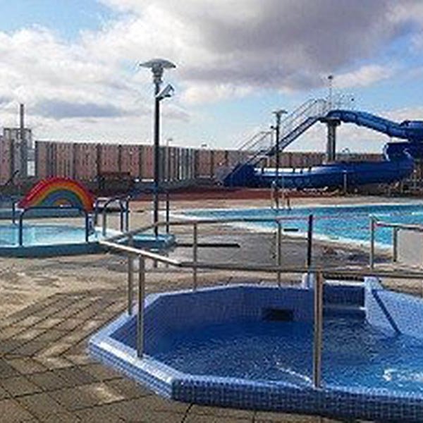 Sundlaugin á Hvammstanga. MYND: HUNATHING.IS