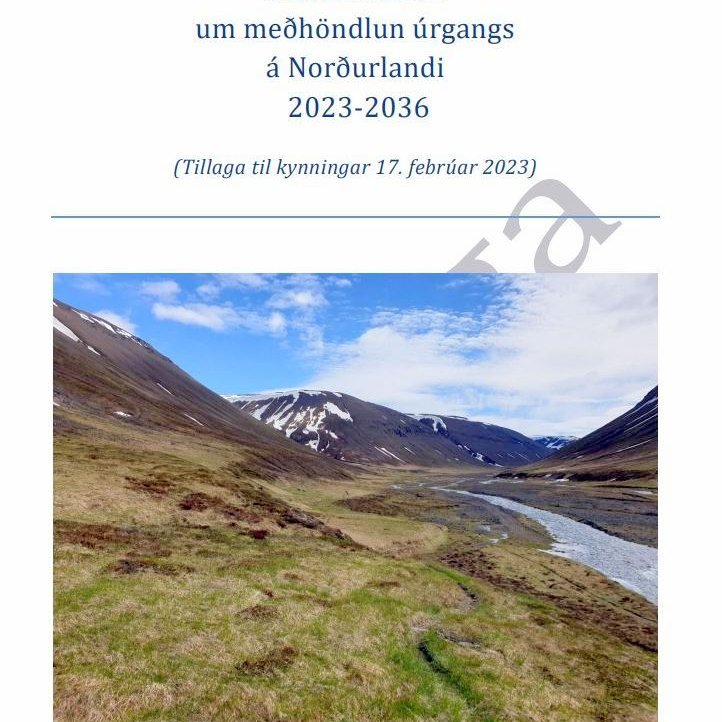 Forsíða kynningarrits tillagna að svæðisáætlun