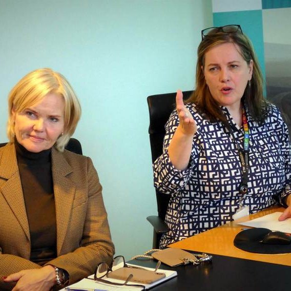 Frá kynningarfundi um lækkun greiðsluþátttöku sjúklinga. Mynd: Heilbrigðisráðuneyti/ME.