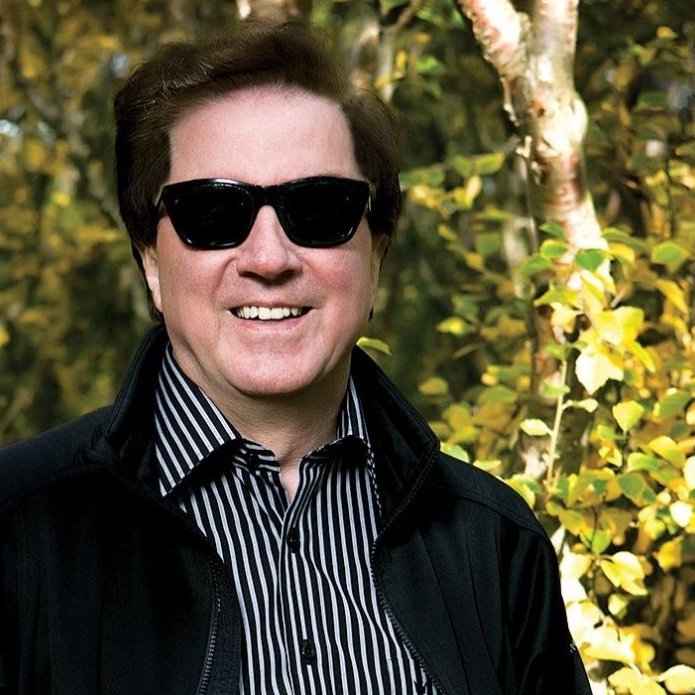 Sveiflukóngurinn Geirmundur Valtýsson alltaf í stuði. MYND: Pétur Ingi