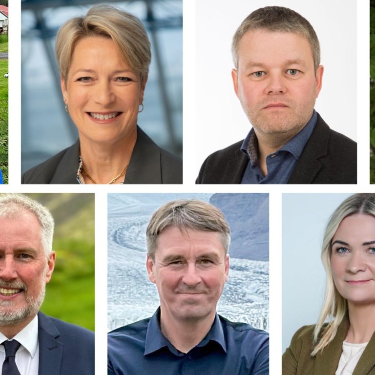 Framvkæmdastjórar þeirra sveitarfélaga sem skrifa undir svarbréfið. AÐSENDAR MYNDIR