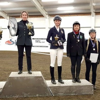 Verðlaunahafar í flokki T1. Myndir aðsendar.