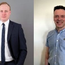 Teitur Björn Einarsson og Magnús Magnússon, gefa báðir kost á sér í prófkjöri Sjálfstæðisflokksins í Norðvesturkjördæmi. Samsett mynd.