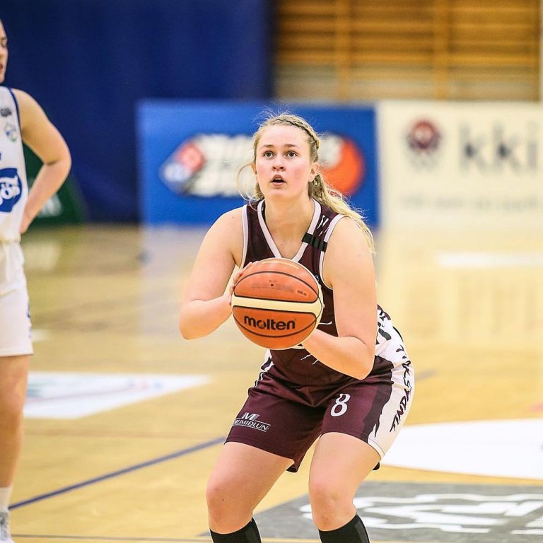 Telma Ösp hefur komið sterk til leiks með liði Tindastóls í haust. MYND: HJALTI ÁRNA