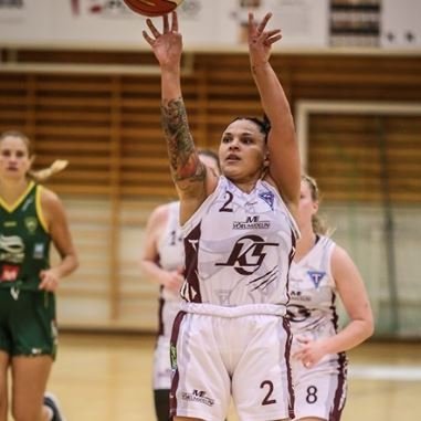 Tess í æfingaleik gegn Skallagrím. Mynd: Hjalti Árna