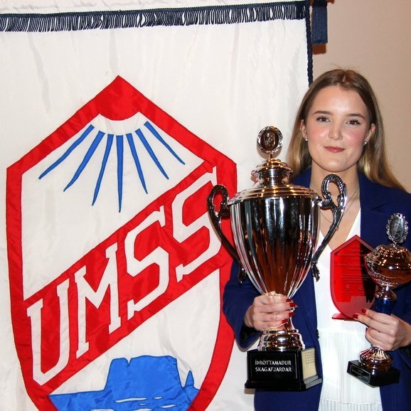 Þóranna Ósk Sigurjónsdóttir, íþróttamaður Skagafjarðar. Mynd: PF.