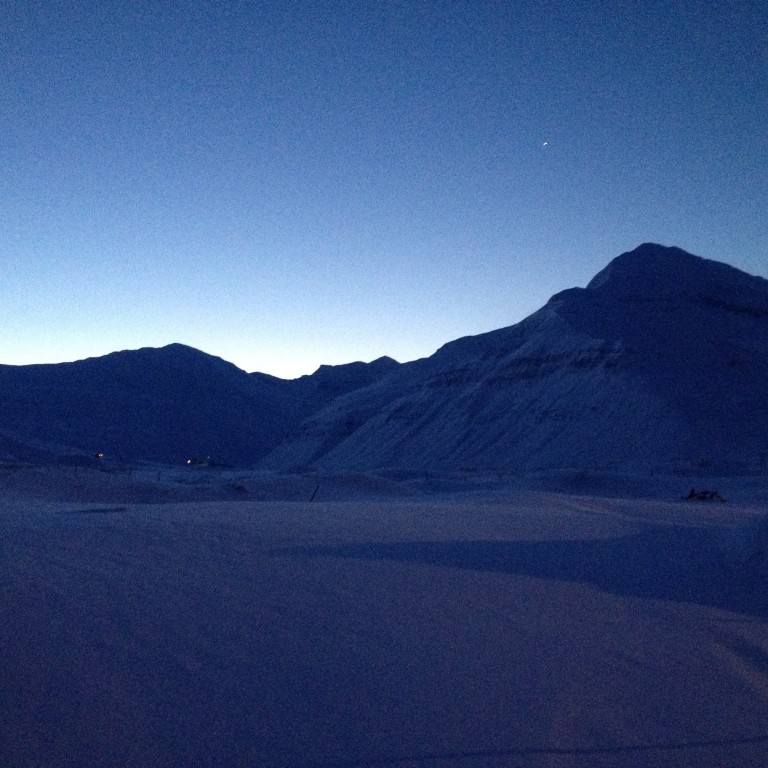 Þrasastaðir í Fljótum í dag. Mynd: Daníel Kristjánsson.
