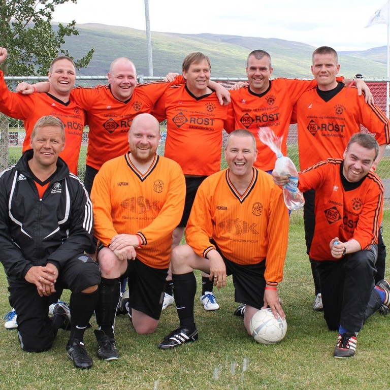 Þrymur tók þátt í Pollamótinu á Akureyri