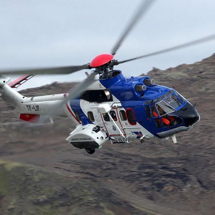 TF LIF, þyrla Landhelgisgæslunnar. Mynd af lhg.is.