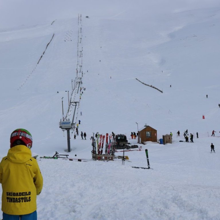 Mynd frá Skíðasvæðinu í Tindastóli. mynd:skagafjordur.is