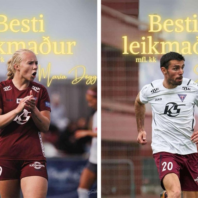 Bestu leikmennirnir í sumar. AÐSENDAR MYNDIR